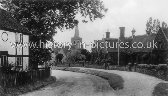 The Village, Church and Schools, Hallingbury, Essex. c.1920's